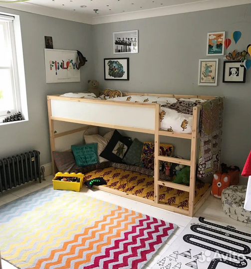 Кровать Икея Кюра 200х90см детская