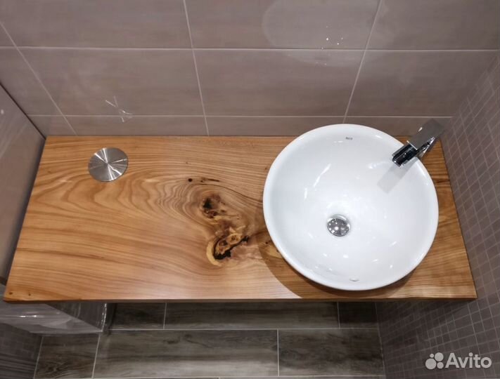 Столешница под раковину из слэба
