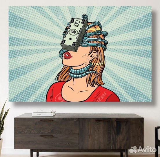 Картина деньги