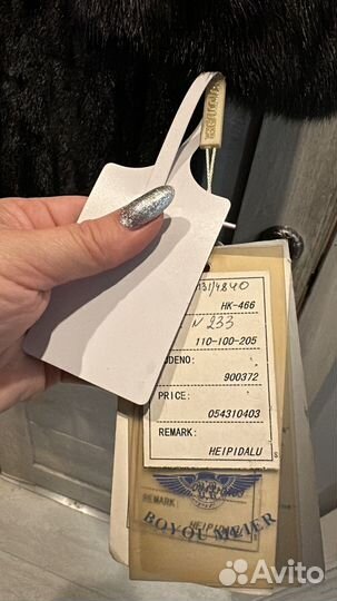 Шуба норковая 42 44 черная