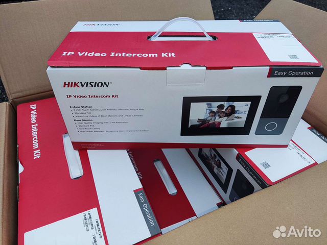 Цифровой видеодомофон Hikvision DS-KIS605-P(C)