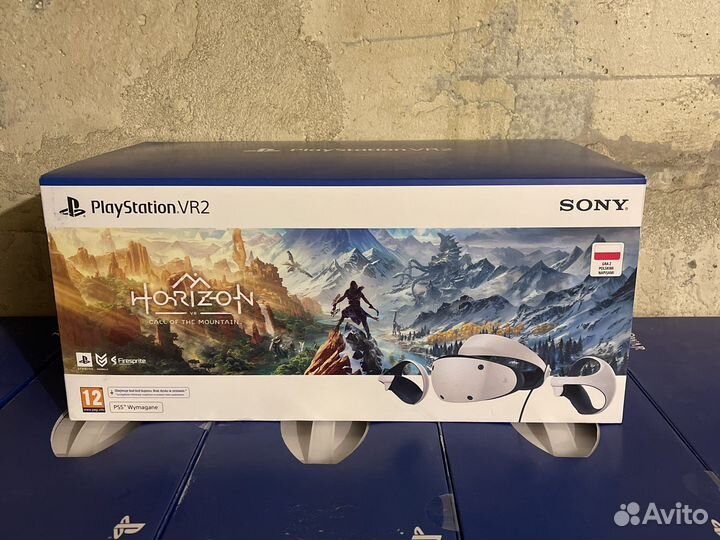 Sony playstation VR2 с игрой horizon (рус)