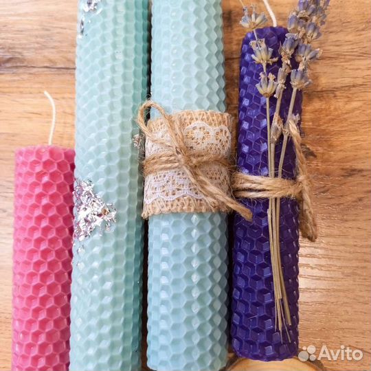 Свечи из вощины