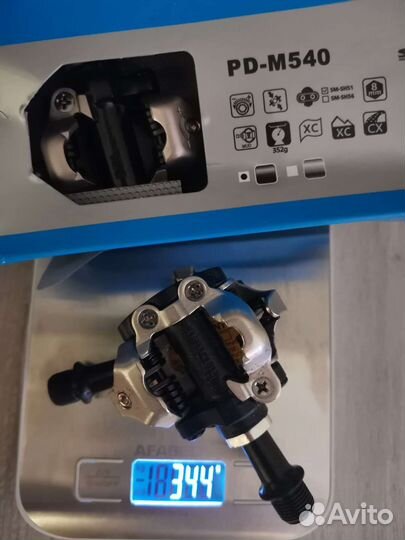 Контактные педали Shimano PD-M540 SPD SM-SH51