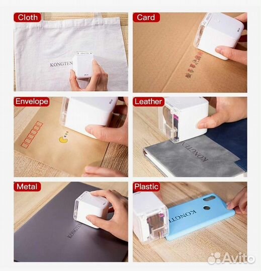 Ручной мини принтер MBrush маркиратор