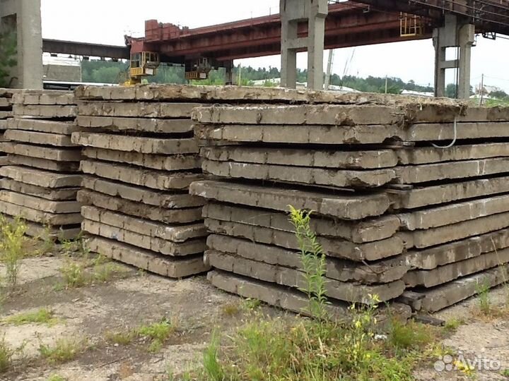 Плиты дорожные бу