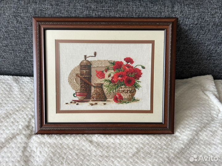 Картина вышитая крестом