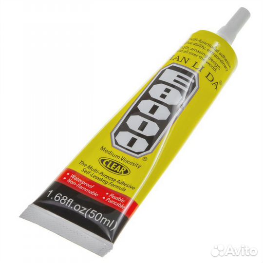 Клей-герметик акриловый прозрачный для проклейки т