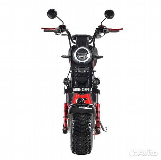 Электроскутер white siberia PRO 2500W black 2022г