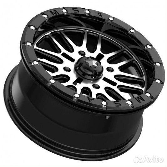 Комплект дисков с бедлоком MSA M37 Can-am R15