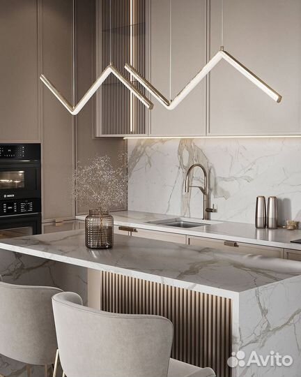 Встроенный кухонный гарнитур