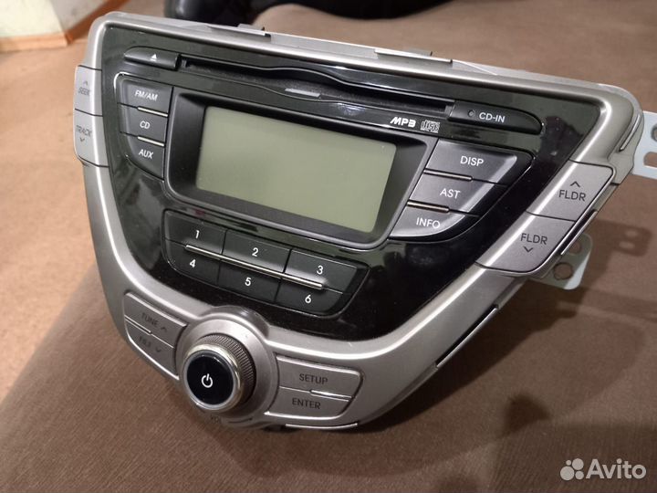 Штатная магнитола Hyundai Elantra MD 2010-2014