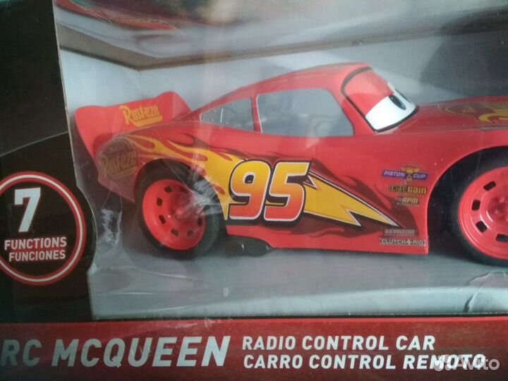 Молния Маквин Дисней на радиоуправлении