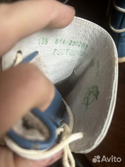 Детские ботиночки времен СССР