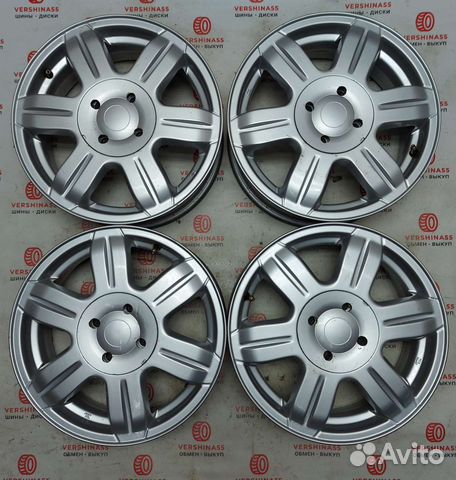 Диски R15 4/100 цо 54.1 мм