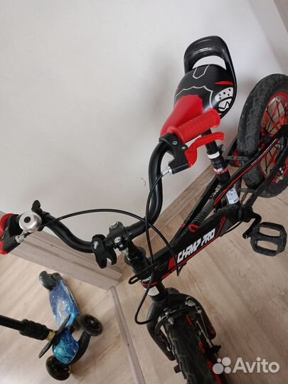 Детский велосипед + самокат