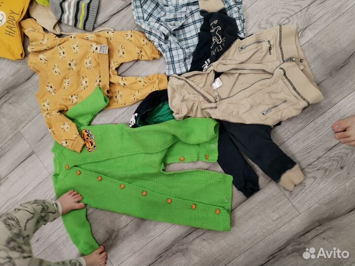Детские вещи для мальчика от 68 до 80