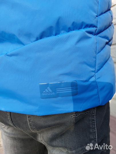 Куртка пуховик мужская Адидас