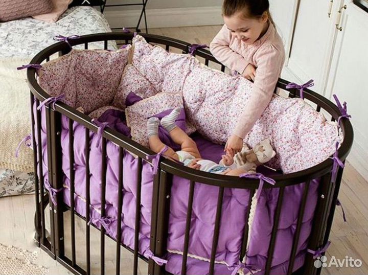 Детская кроватка трансформер 8 в 1