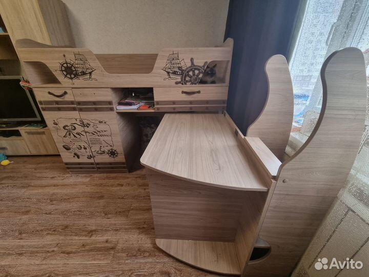 Кровать-Чердак Корсар 1