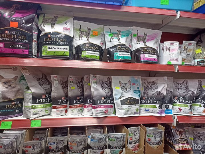 Корм PRO plan для собак и кошек