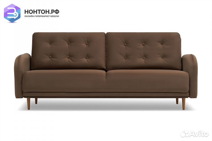 Диван книжка Париж коричневый