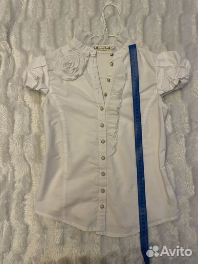 Школьная блузка маленькая леди 146