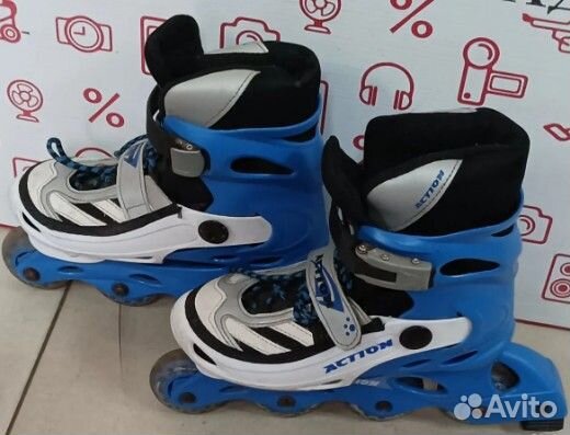 Ролики(2п)раздв. Action р.39-42,р.(34-37)