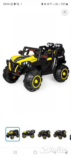 Детский электромобиль джип Kreiss