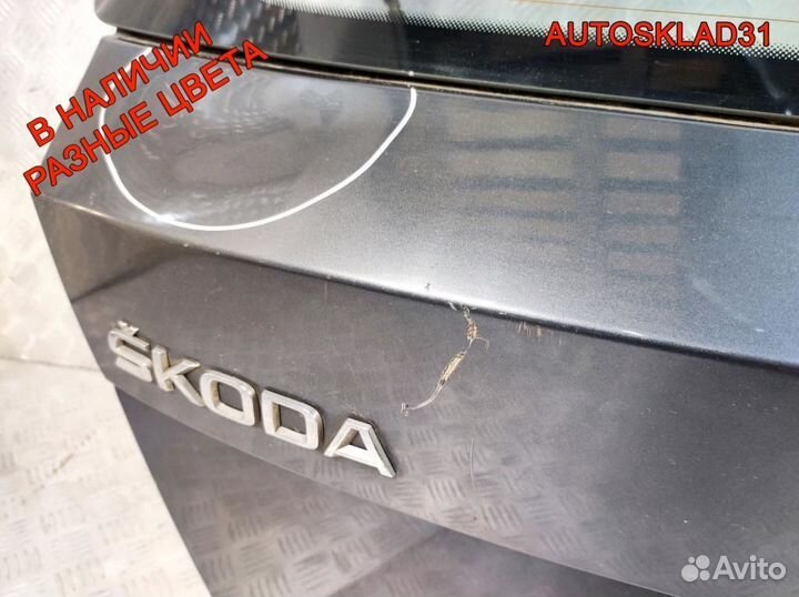 Дверь багажника со стеклом Skoda Fabia 6V6827023G