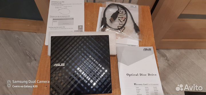 Cd накопитель Asus extremely slim DVD-RW