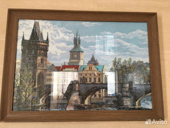 Картина вышитая крестиком