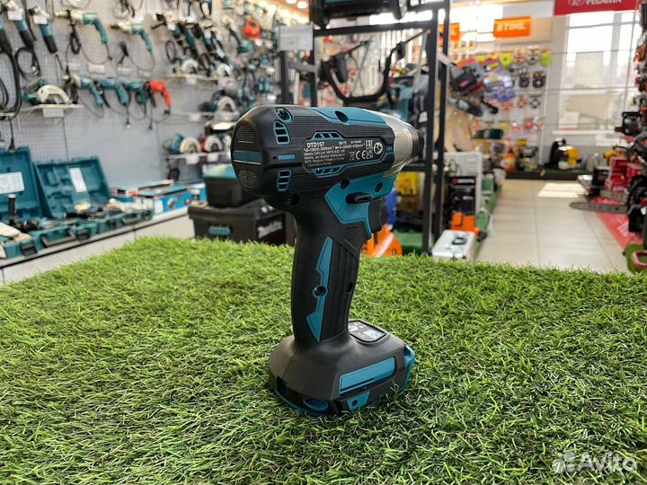 Аккум. ударный шуруповерт Makita 18В, DTD157Z