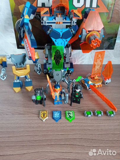 Lego nexo knights наборы