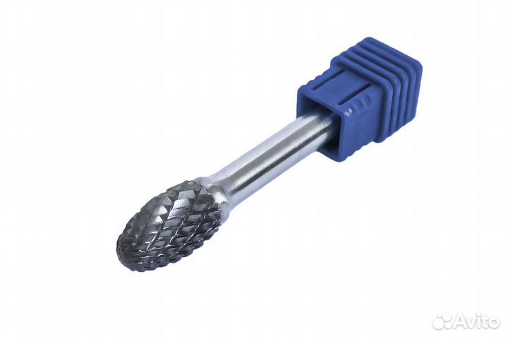 Шарошка сферическая вытянутая по металлу(8мм, хвос