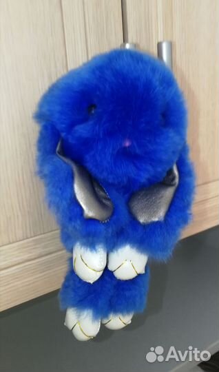 Мягкая игрушка зайчонок, брелок, на рюкзак,сумку