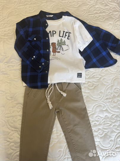 Комплект вещей для мальчика 104