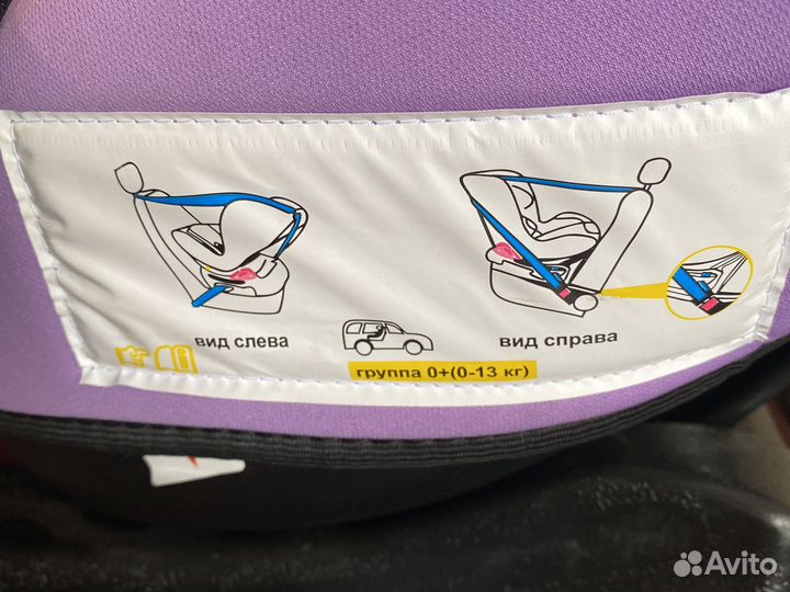 Автомобильное кресло от 0