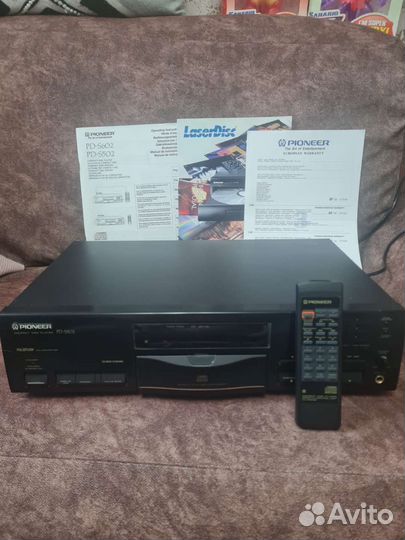 Cd проигрыватель pioneer pd-s502