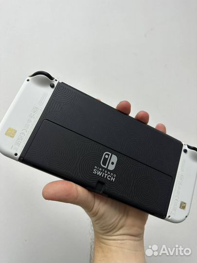 Nintendo switch oled Zelda edition новая чип