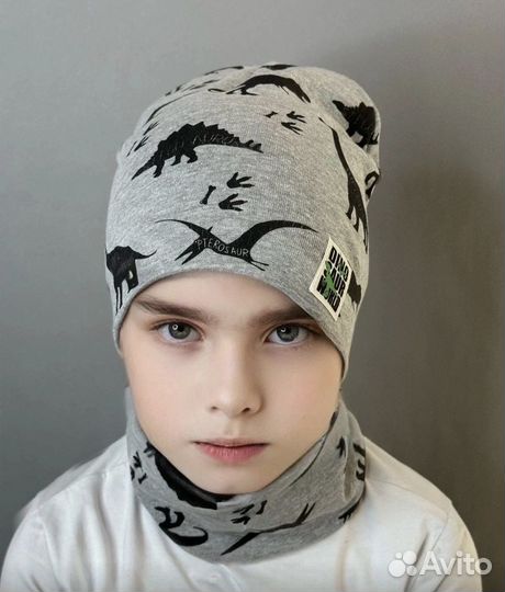 Шапочка со снудом