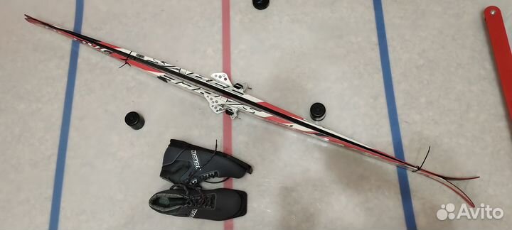 Лыжи active sable 160 + ботинки nordik 39 размер