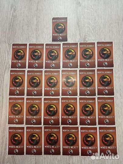 Карточки mortal kombat