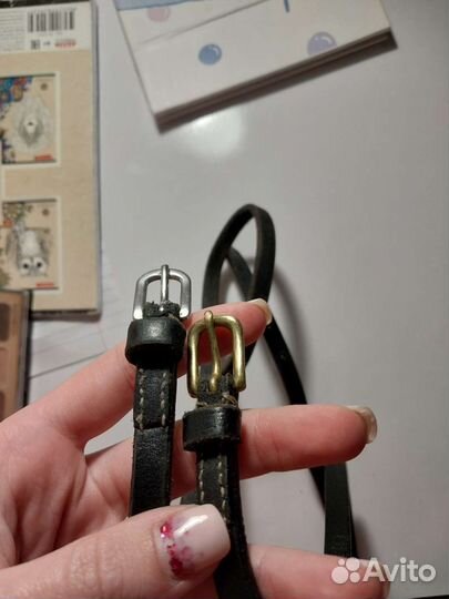 Кожаная сопля для уздечки