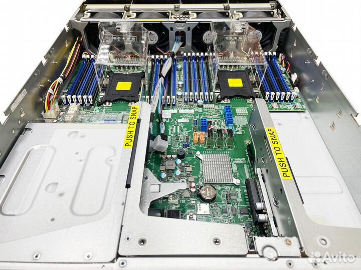 Сервер Supermicro 6029U-E1CR4 NEW 2xPlatinum 8168 128Gb