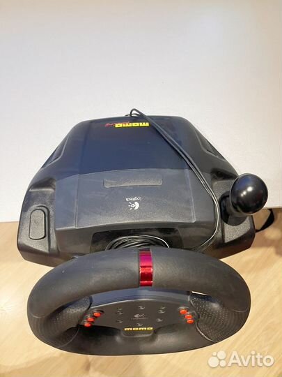 Руль logitech momo racing отличное состояние