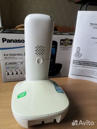 Радиотелефон Рanasonic KX-TG5511RU белый