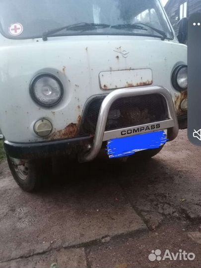 Кенгурятник на УАЗ буханка