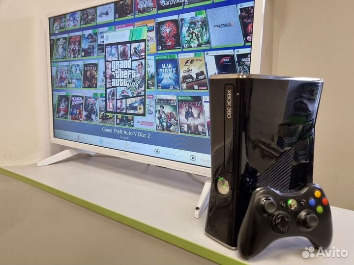 Xbox 360 Freeboot 250гб С Играми (более 40 игр)