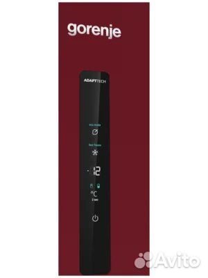 Холодильник Gorenje NRK 6192 AR4, бордовый